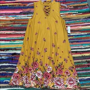 🆕Mock Neck Dress / tie back / Sz M (7-9)